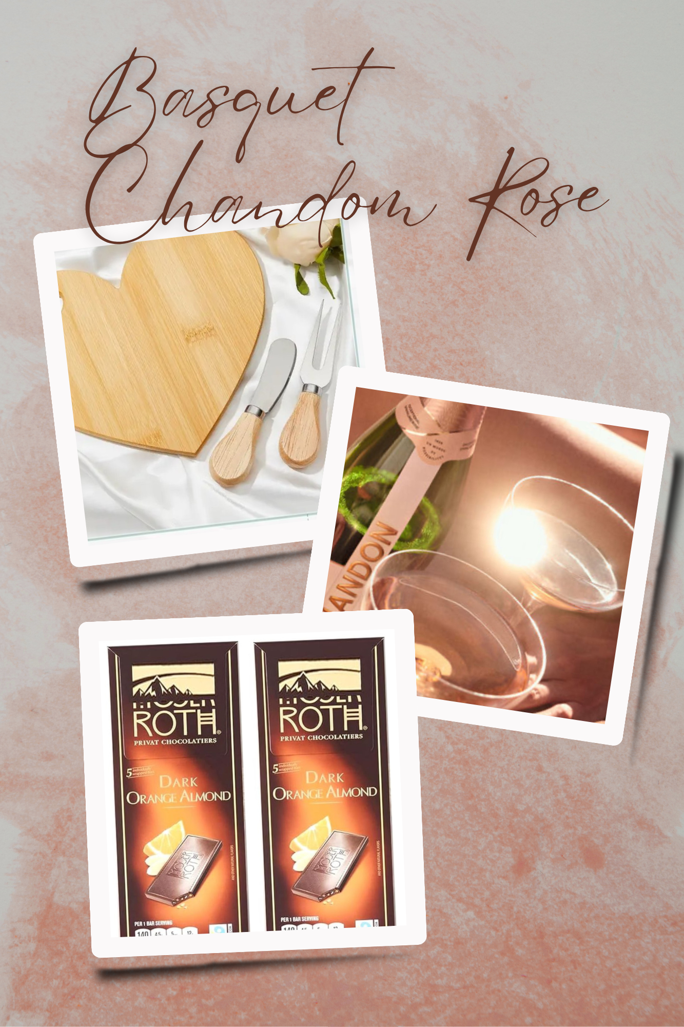 Basket Chandon Rosé - Medium