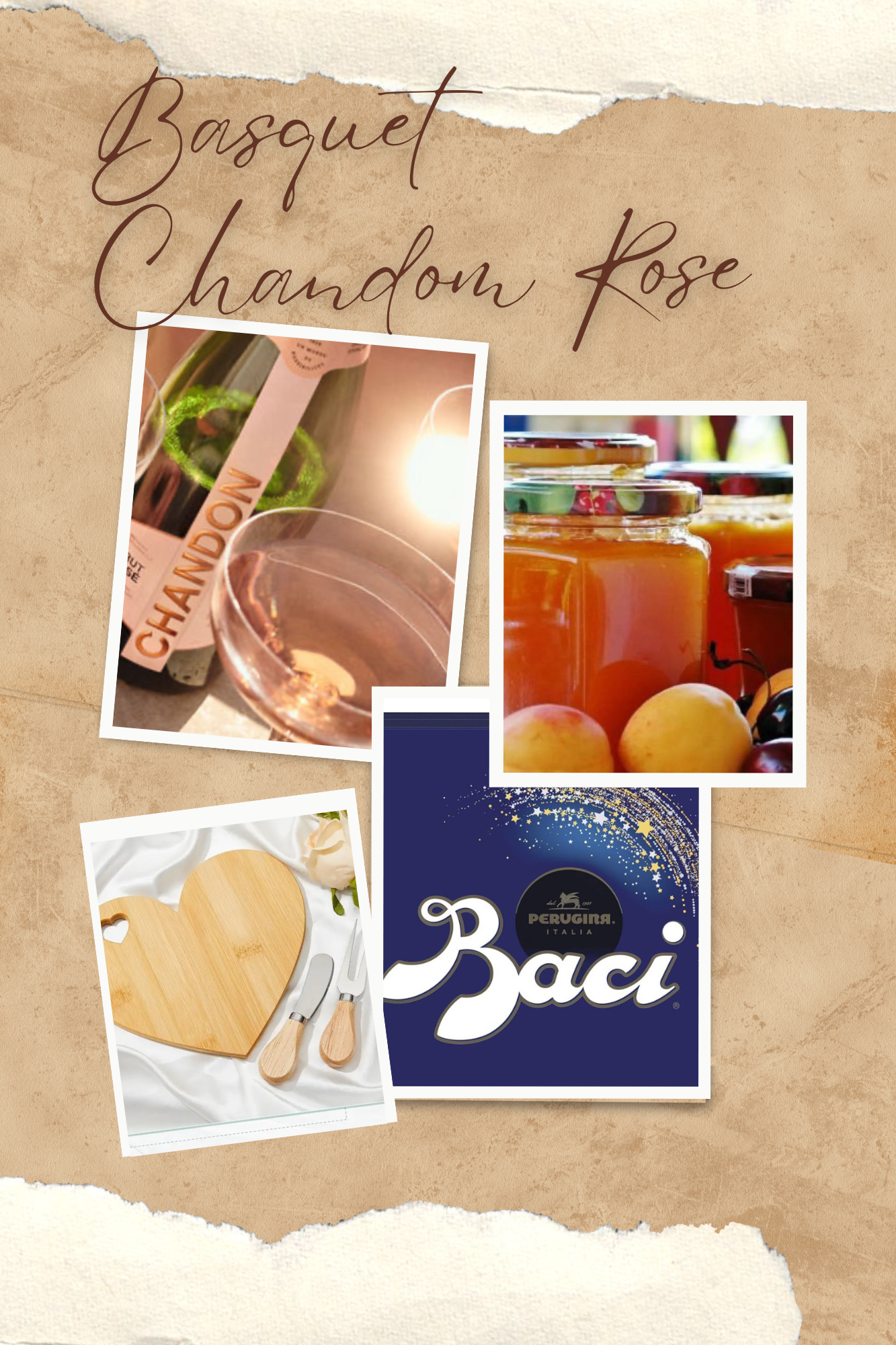 Basket Chandon Rosé - Large